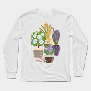 Flowering House Plants Long Sleeve T-Shirt